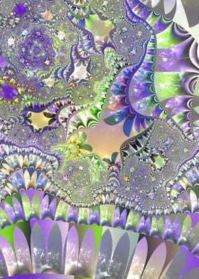 Colorful Groovy Fractal