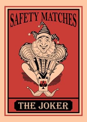 The Joker Safety Matches