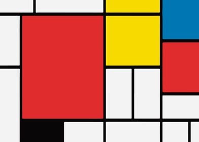 PIET MONDRIAN ABSTRACT ART