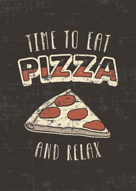 Time to Eat Retro Pizza
