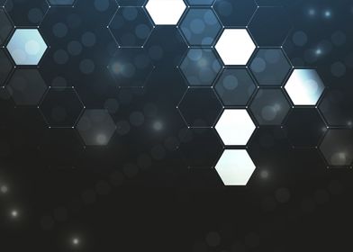 hexagon background