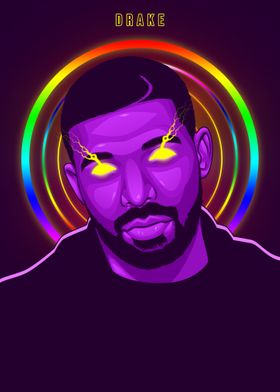 Drake Metal Artwork