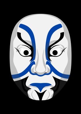 Kabuki Mask 9