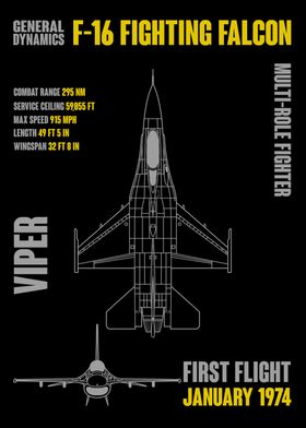 F16 Viper Fighter Aircraft