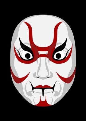 Kabuki Mask 4