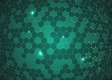 hexagon background