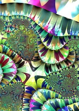 Colorful Groovy Fractal