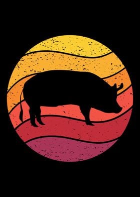 Pig Retro Vintage