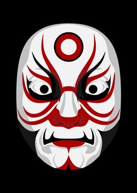 Kabuki Mask 3