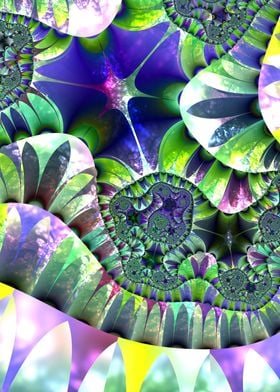 Colorful Vibrant Fractal