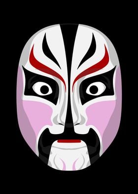 Kabuki Mask 7