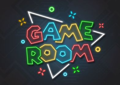 Game Room Neon Sign