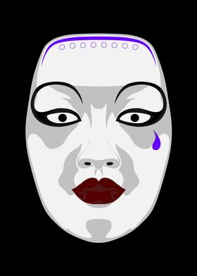 Kabuki Mask 23