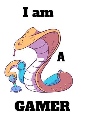 I am a GAMER Snake Edition