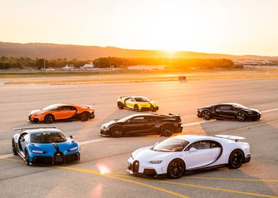 Bugatti Chiron collection