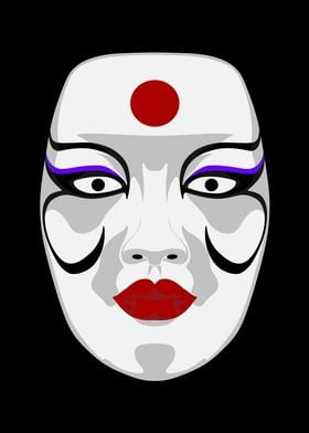 Kabuki Mask 21