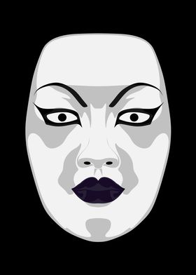 Kabuki Mask 28