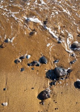 Wave on the beach