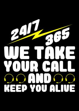 Dispatcher 911 Thin Gold