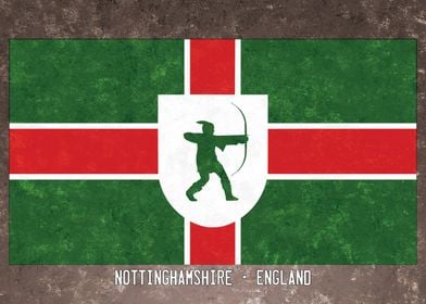 Flag of Nottinghamshire