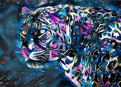 Abstract Leopard