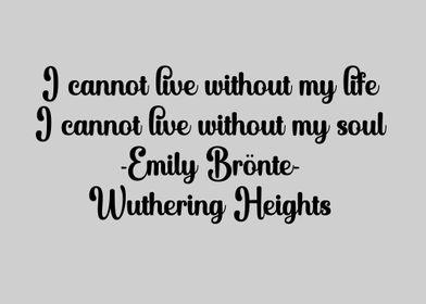 Huthering Heights Quote