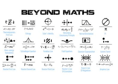 Beyond Maths Poster