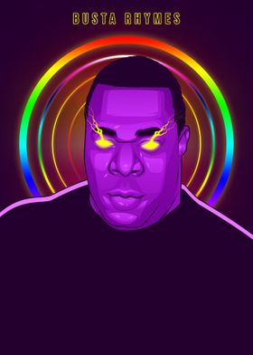 Busta Rhymes Neon