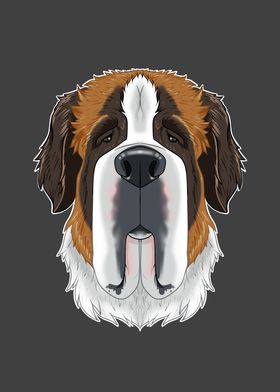 Saint Bernard Lover I Dog