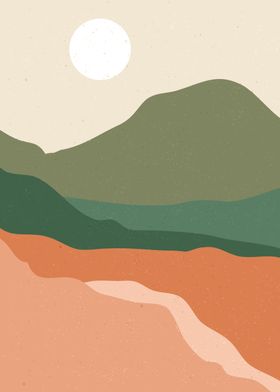 MOUNTAINS POSTER