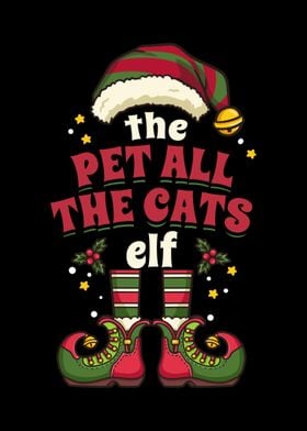 Christmas Pet Cats Elf