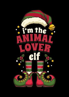 Christmas Animal Lover Elf