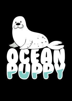 Ocean Puppy Sea Lion Seal