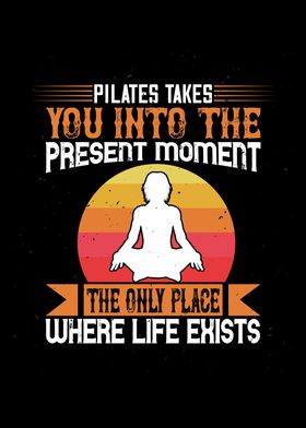 Pilates take you in moment