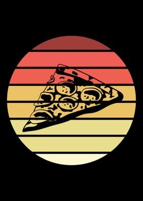 Pizza Retro Vintage