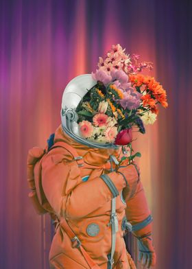 Floral Astronaut