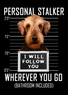 Airedale Terrier Stalker