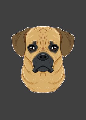 Puggle Lover I Dog Lover 