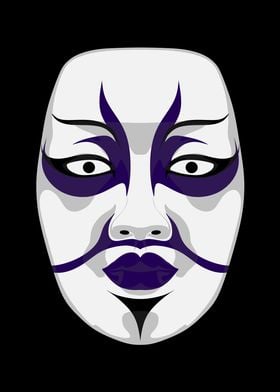 Kabuki Mask 38