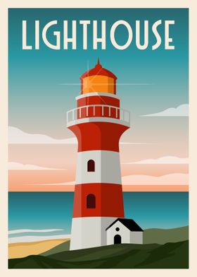 Lighthouse Retro