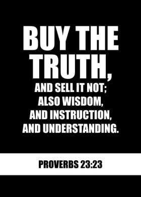 Proverbs 23 23