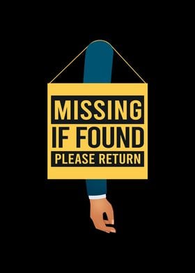 Missing Please Return