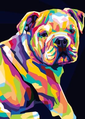 Dog In WPAP