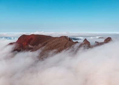 Above Piton des Neiges