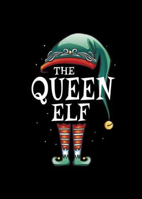 Festive queen elf