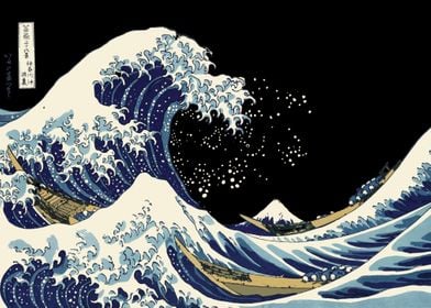 The great wave of kanagawa