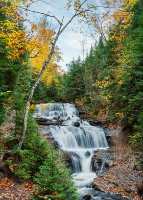 Sable Falls in Autumn