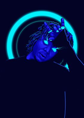 JID Neon Art