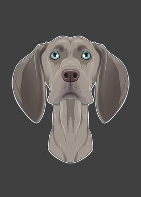 Weimaraner Lover I Dog