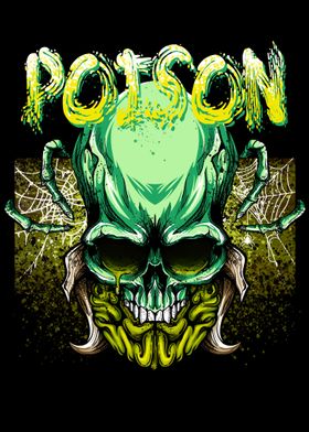 Poison Spider Skull